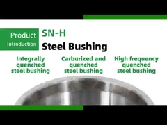 Zusammengestellte Pulvermetallurgie Bimetallbagger Boom-Büschung Fahrwerksteile 20CrMnTi-Büschung