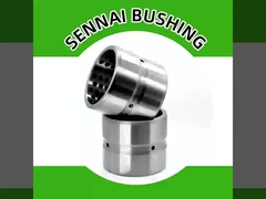 OEM Custom Cross Oil Groove Bushing Sinterstahl Bushings nach DIN1494 Standard